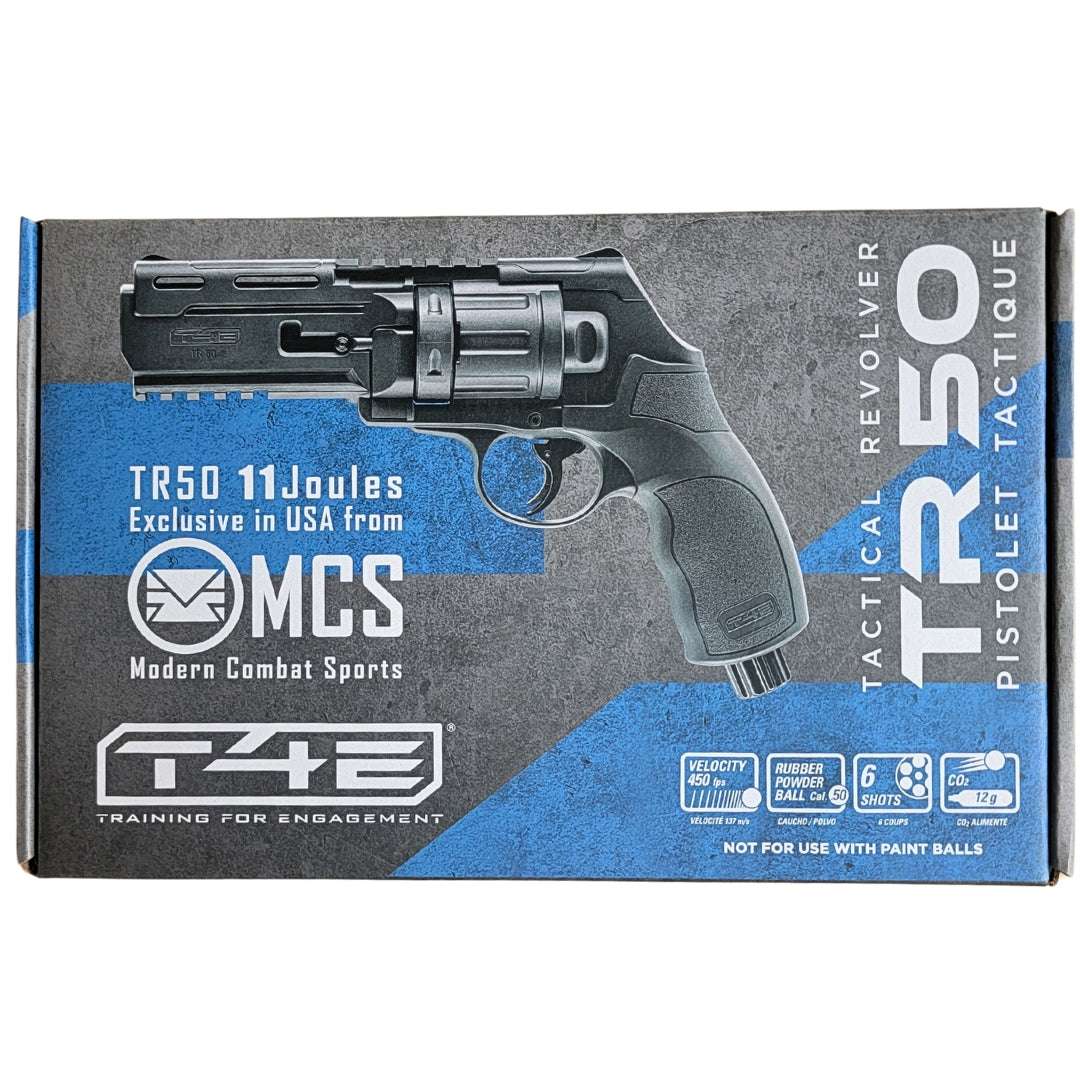 TR50 HDR RevolverTR50 HDR Revolver .50 Cal Pistol GEN3 T4E (With Gen2 CO2 Activation BuThis is the generation 3 model production valve with crimp and thread. It is the latest production with the reinforced valve for excellent reliability and durabilityNon Lethal Protection